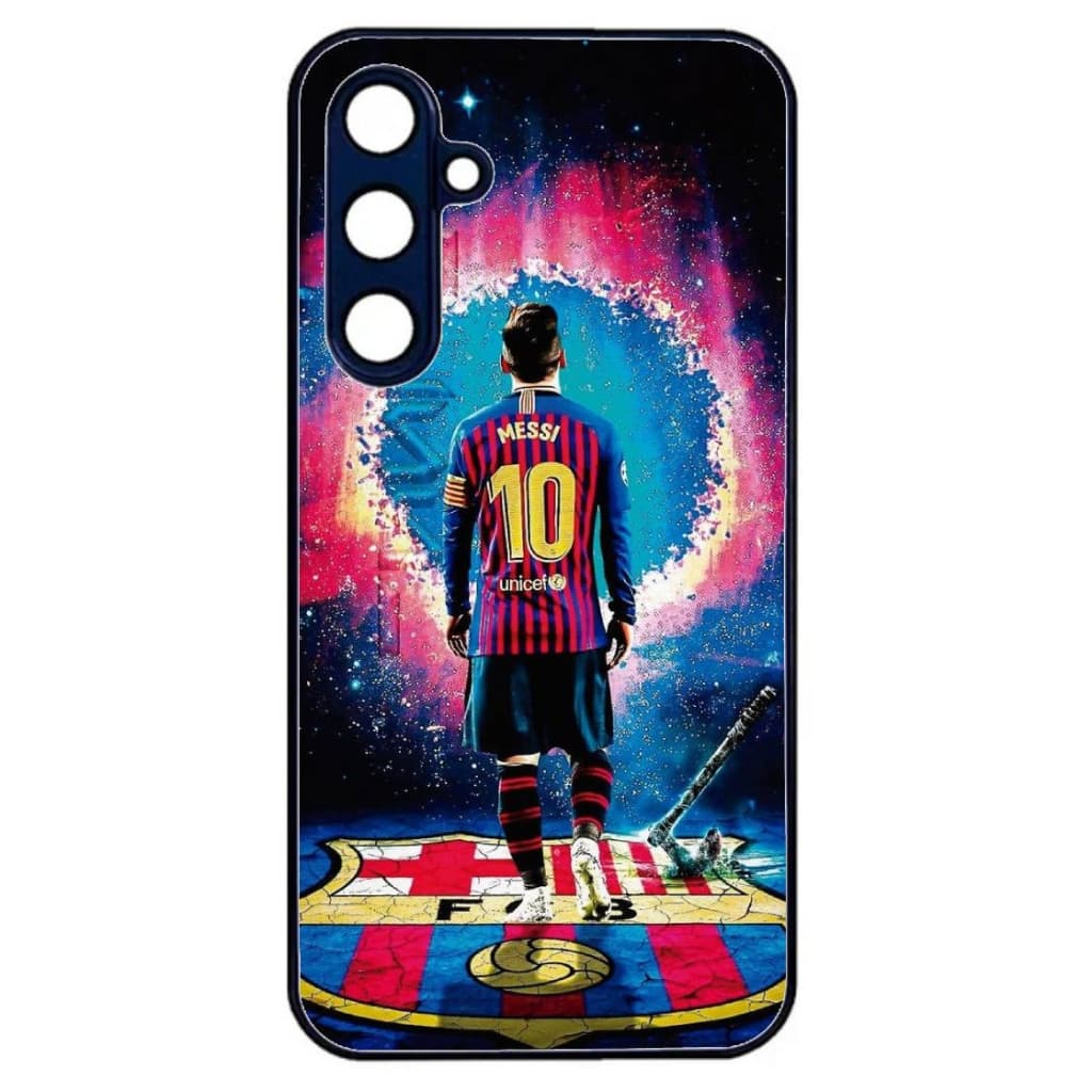 Husa Samsung Galaxy S23 FE, Colorful Aluminium TPU, design Messi 5 1