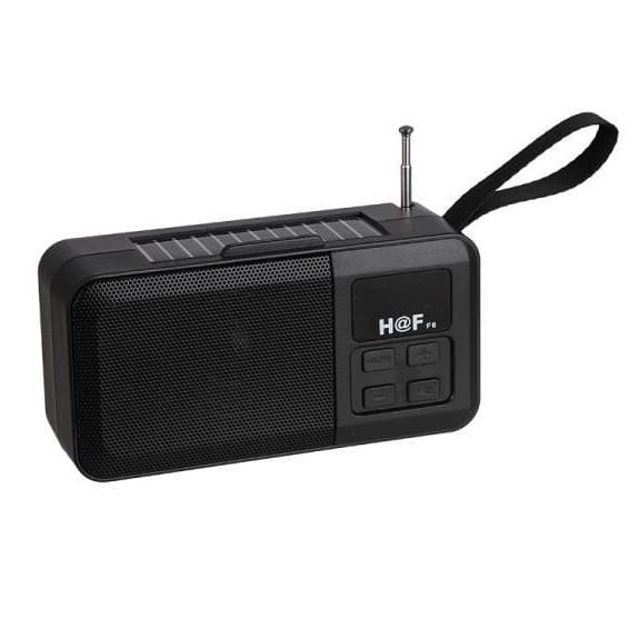 Boxa portabila HF-F6, Bluetooth, USB, TF, Radio FM, lanterna, handsfree, stand telefon, neagra 1