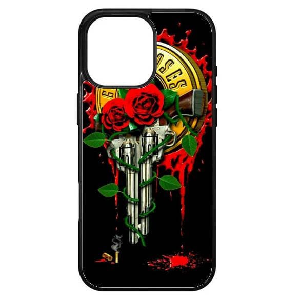 Husa protectie Apple iPhone 12 Pro Max, Colorful Aluminium TPU, design Guns 1 1