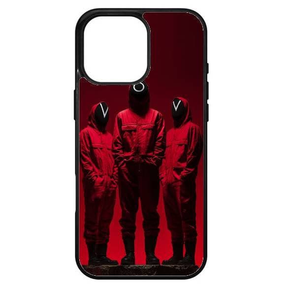 Husa protectie Apple iPhone 12 Pro Max, Colorful Aluminium TPU, design Squid Game 1 1