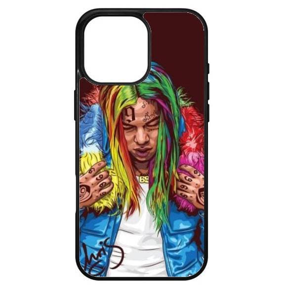 Husa protectie Apple iPhone 14 Pro Max, Colorful Aluminium TPU, design 6ix9ine 2 1