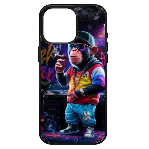 Husa protectie Apple iPhone 14, Colorful Aluminium TPU, design Cool Ape 1 1
