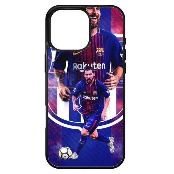Husa protectie Apple iPhone 15 Pro Max, Colorful Aluminium TPU, design Messi 3 1