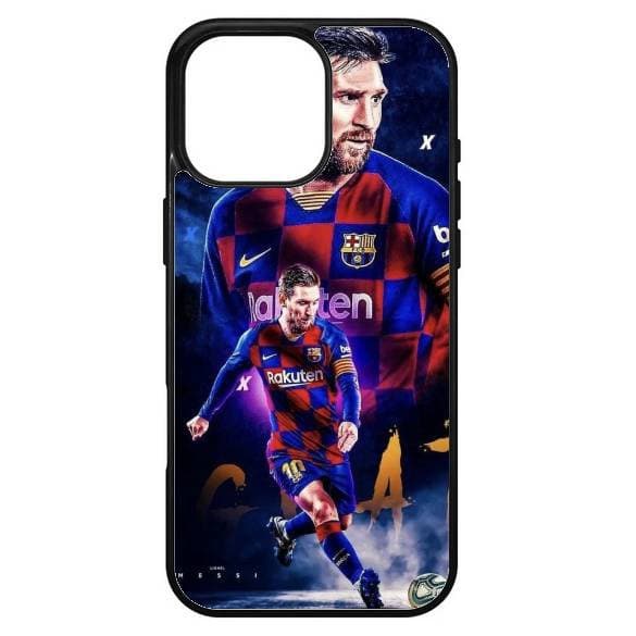 Husa protectie Apple iPhone 16, Colorful Aluminium TPU, design Messi 4 1