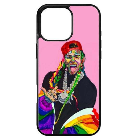 Husa protectie Apple iPhone 14 Plus, Colorful Aluminium TPU, design 6ix9ine 1 1