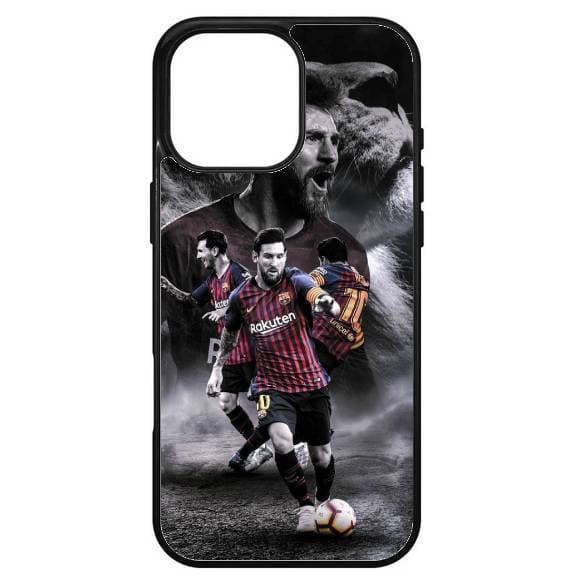 Husa protectie Apple iPhone 16 Pro Max, Colorful Aluminium TPU, design Messi 2 1