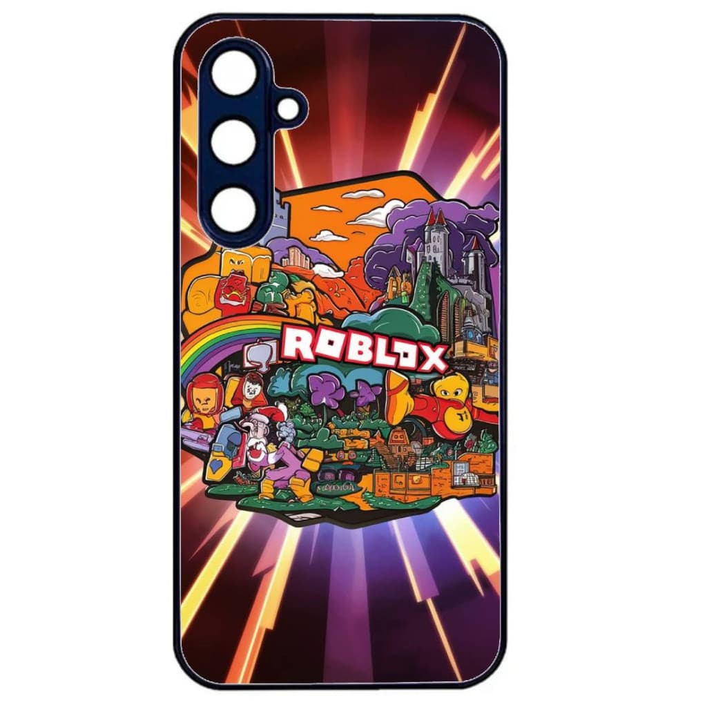 Husa Samsung Galaxy A04s, Colorful Aluminium TPU, design Roblox 2 1