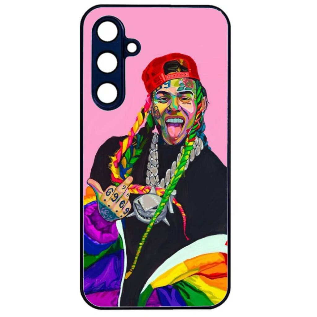 Husa Samsung Galaxy A06, Colorful Aluminium TPU, design 6ix9ine 1 1