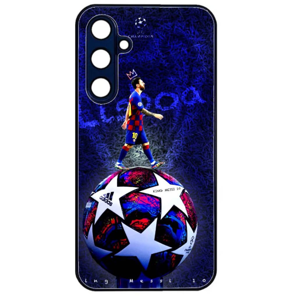 Husa Samsung Galaxy A13 4G, Colorful Aluminium TPU, design Messi 6 1
