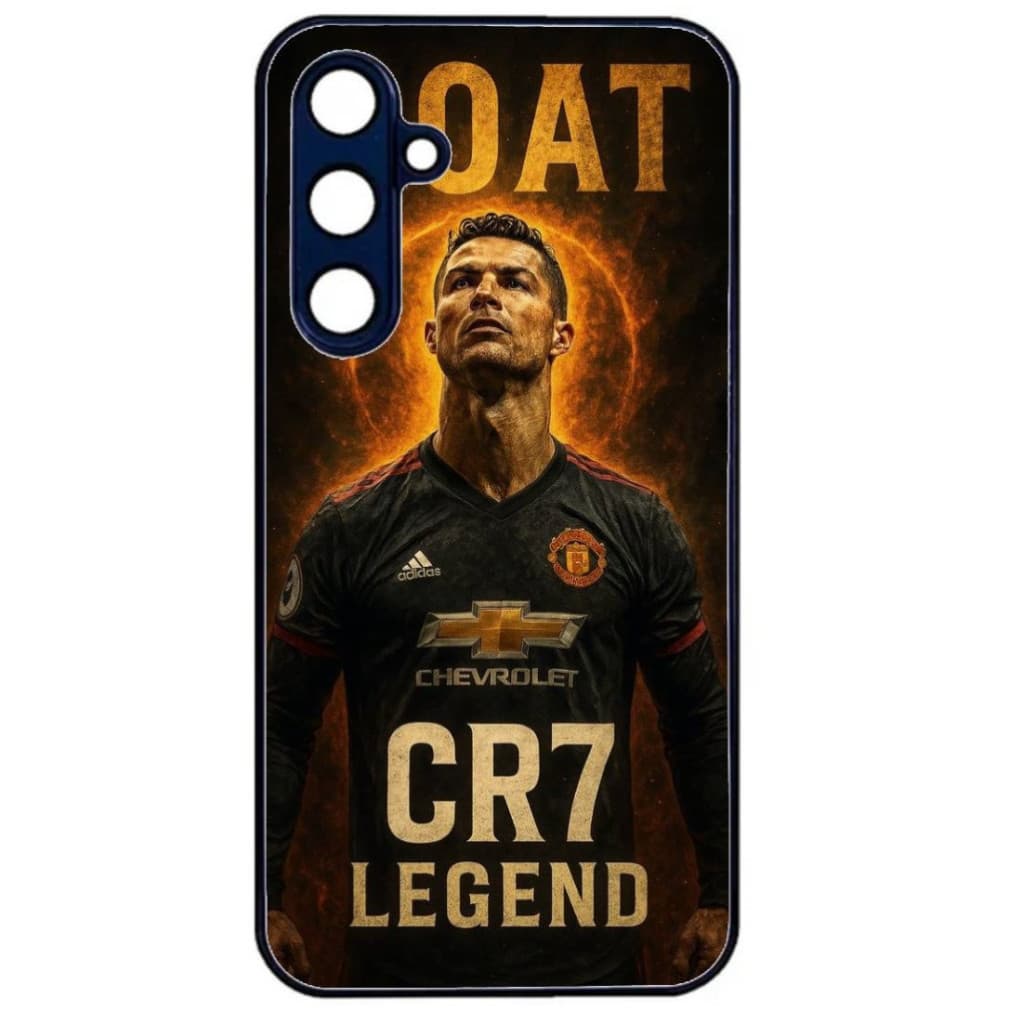 Husa Samsung Galaxy A13 4G, Colorful Aluminium TPU, design Ronaldo 2 1