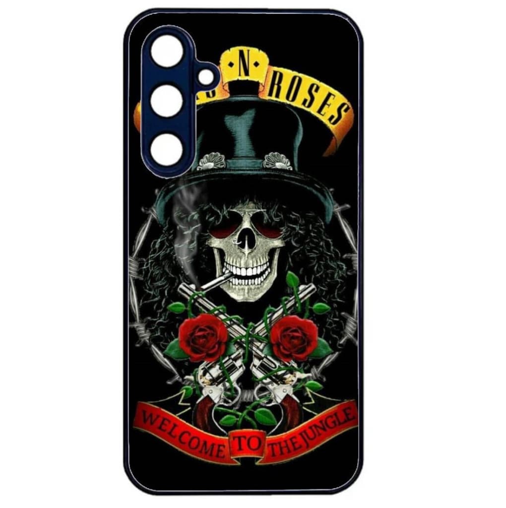 Husa Samsung Galaxy A51, Colorful Aluminium TPU, design Guns 2 1