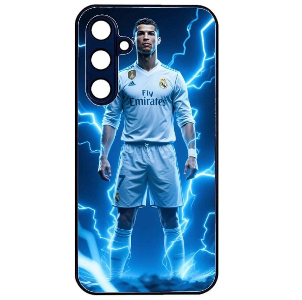Husa Samsung Galaxy A05, Colorful Aluminium TPU, design Ronaldo 4 1