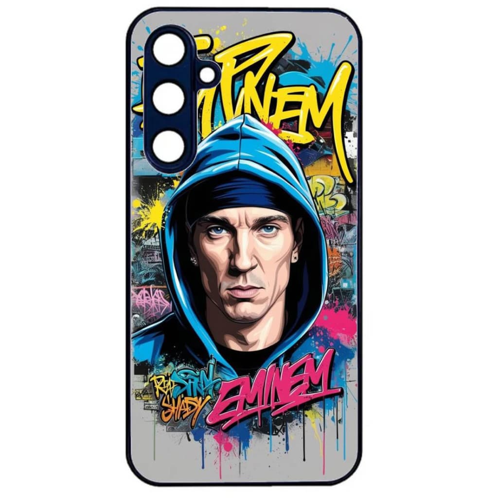 Husa Samsung Galaxy A34, Colorful Aluminium TPU, design Eminem 1