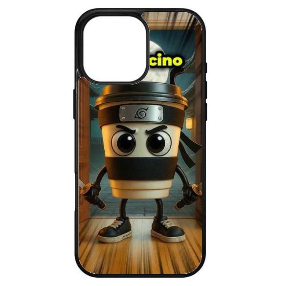 Husa protectie Apple iPhone 13, Colorful Aluminium TPU, design Cappuccino Assassino 1