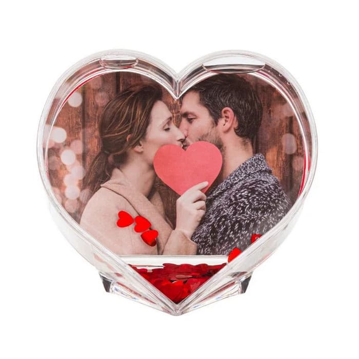 Rama foto decorativa cu fotografia ta, apa & confetti, 9.5 x 9.5 cm 1