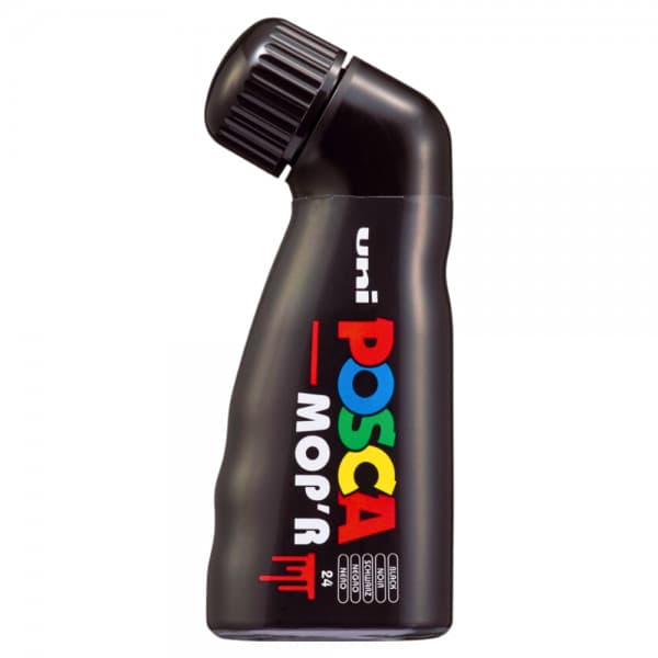 Marker UNI Posca Mop'r PCM22, varf rotund buretat, 3.0-19.0mm , negru 1