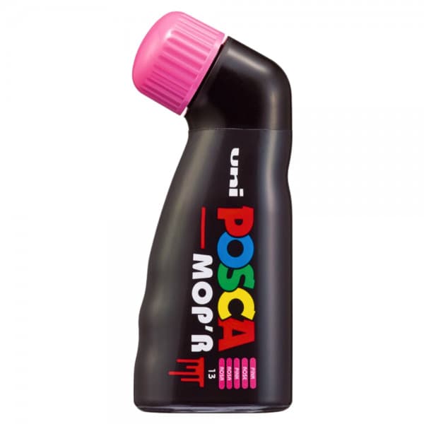 Marker UNI Posca Mop'r PCM22, varf rotund buretat, 3.0-19.0mm , roz 1