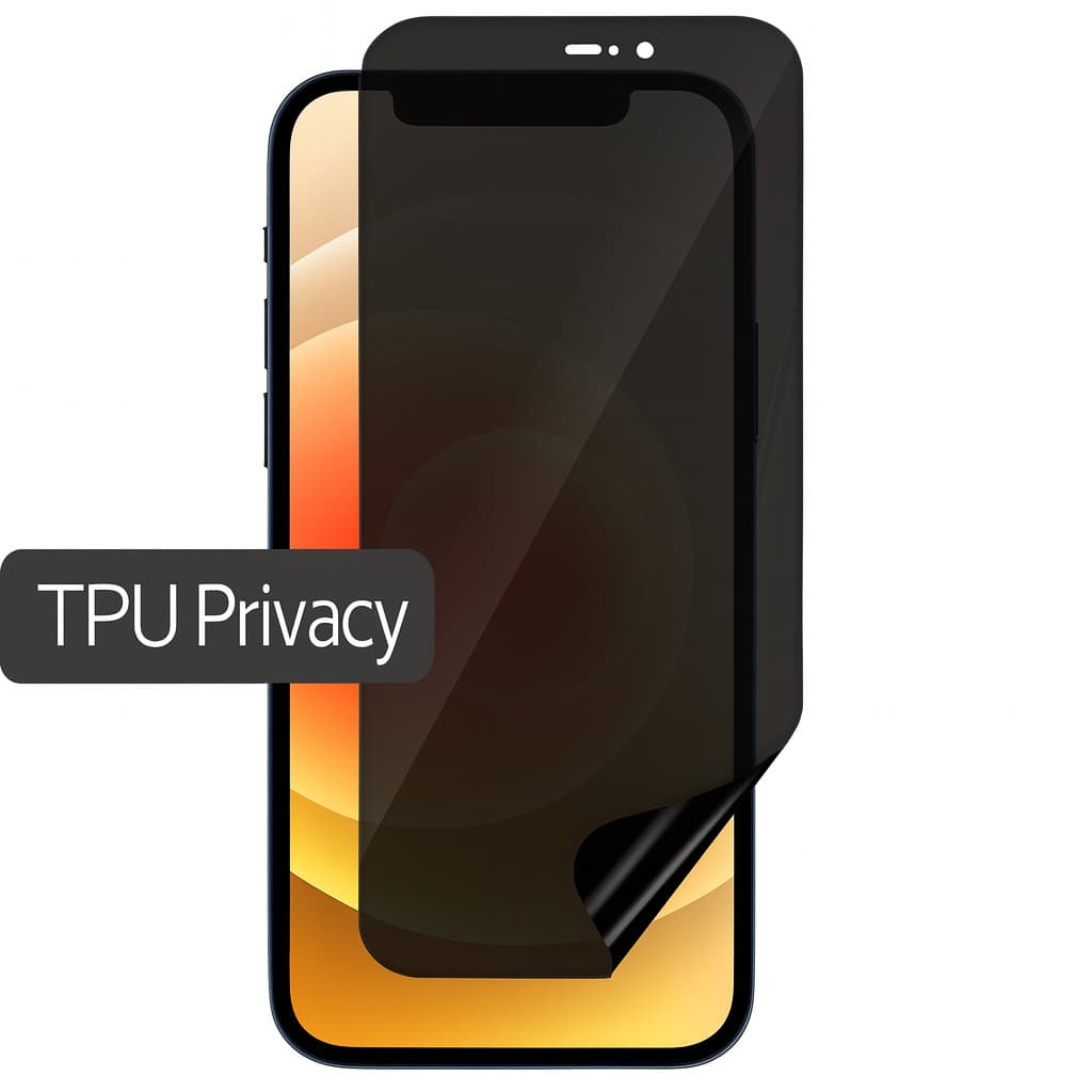 Folie Privacy TPU iPhone 13 Pro, Hydrogel, anti-spion, mata, ultra subtire, regenerabila 1