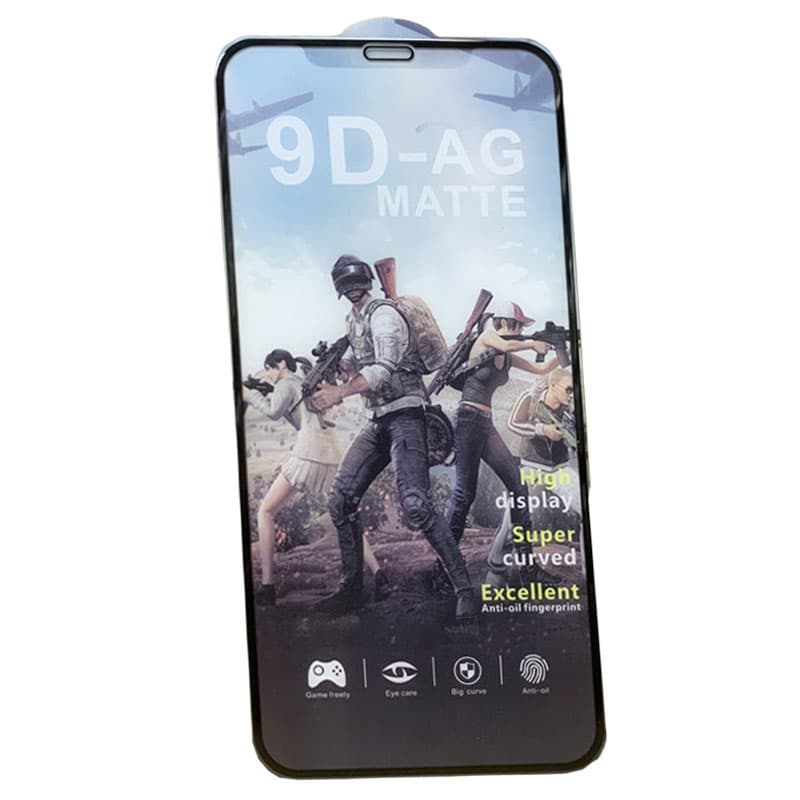 AG » Folie Mata, pentru iPhone 11 / Xr - Matte Glass, Clear/Black