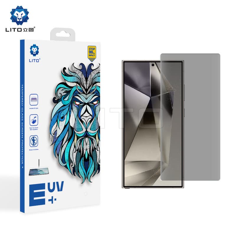 Lito » Folie UV Clear, pentru Samsung S23, Ultra, - UV Kit Box
