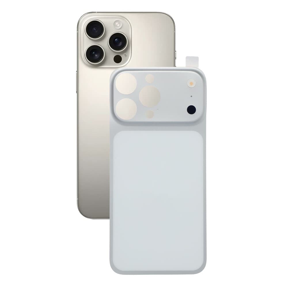 MX » Folie Spate S17 » iPhone 13 Pro, Full Cover, Transform Seria 17, FullGlue » Silver 1