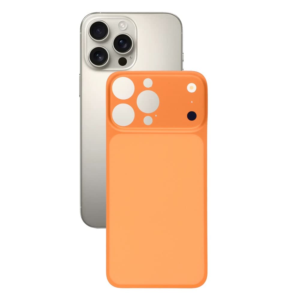 MX » Folie Spate S17 » iPhone 13 Pro Max, Full Cover, Transform Seria 17, FullGlue » Orange 1