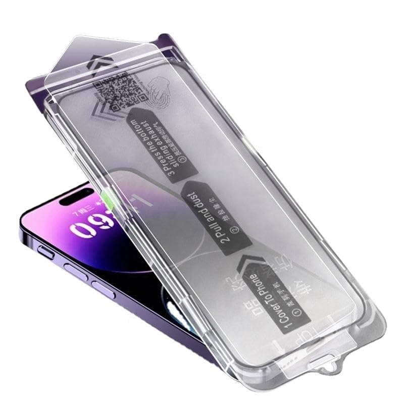 MX » Folie Clear » iPhone 15 Pro, MagicBox Glass, InstantFit, Clear 1