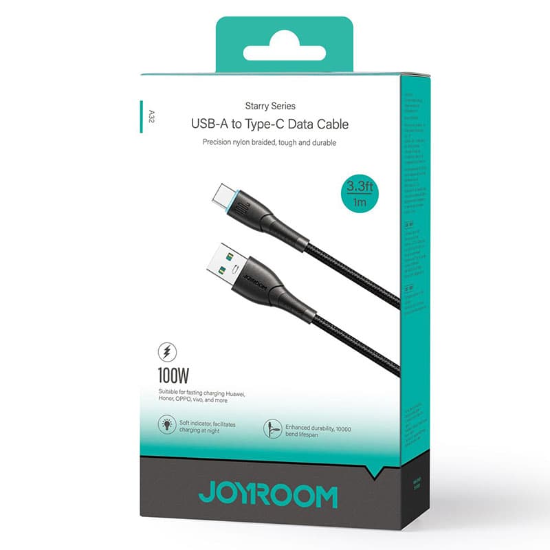 Joyroom (SA32-AL3) - Cablu Date si Incarcare, USB-A la Lightning, 1m, Black 1