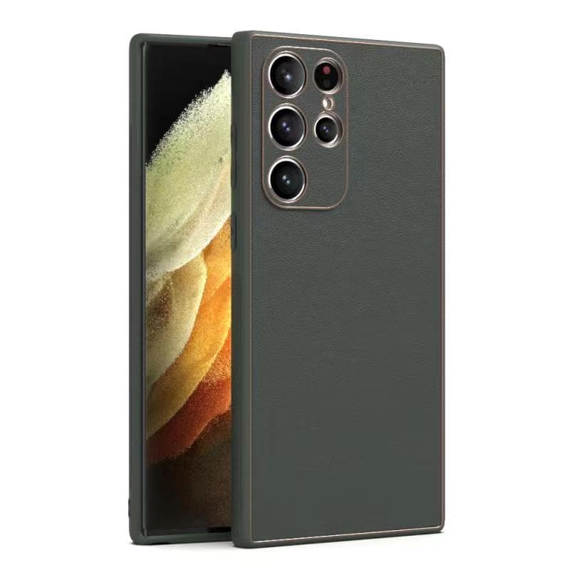 Husa Yolo » Xiaomi Redmi Note 12 4G, Eco-Leather, TPU Edge, Green