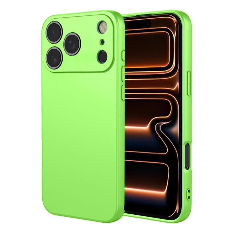 Husa Soft » iPhone 17 Pro, MicroFiber, TPU, Mint Green 1