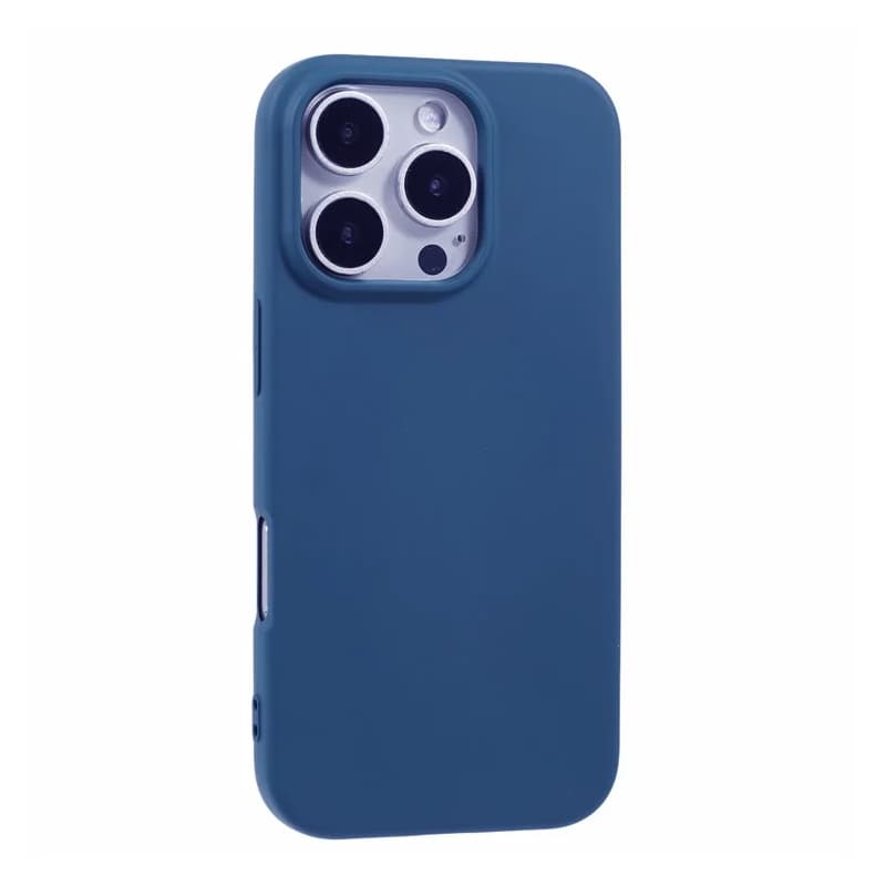 Husa Soft » iPhone 16 Pro Max, MicroFiber, TPU, Navy Blue 1