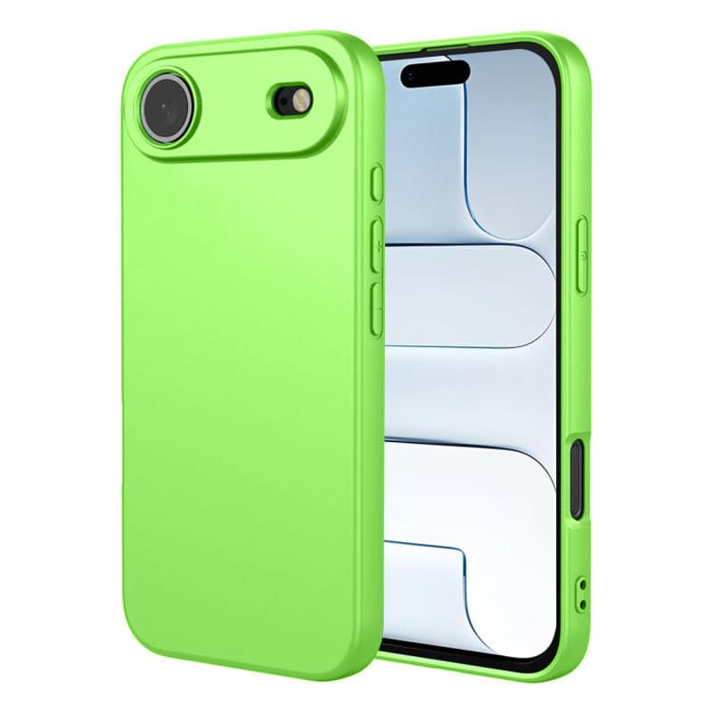 Husa Soft » iPhone 17 Air, MicroFiber, TPU, Mint Green 1