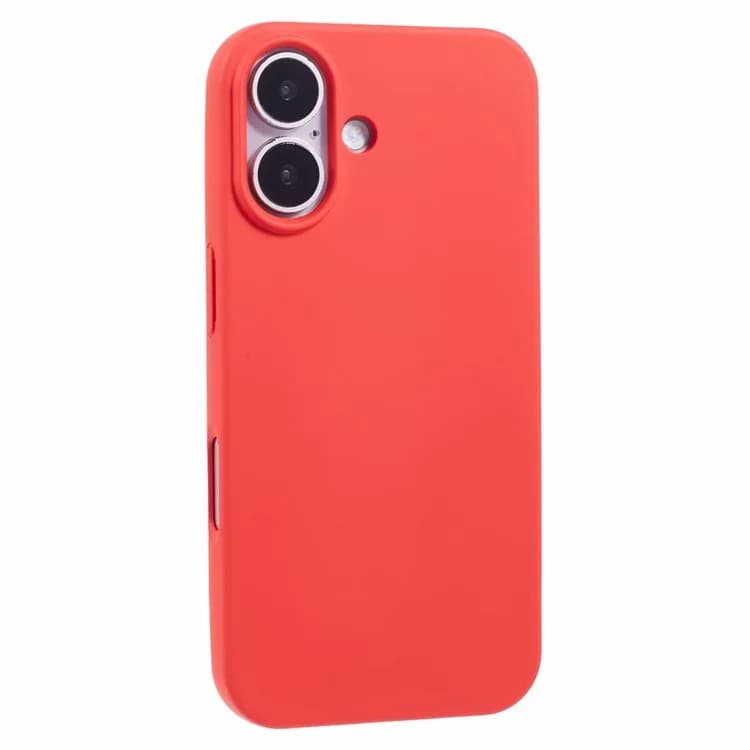 Husa Soft » iPhone 16 Plus, MicroFiber, TPU, Pure Red 1