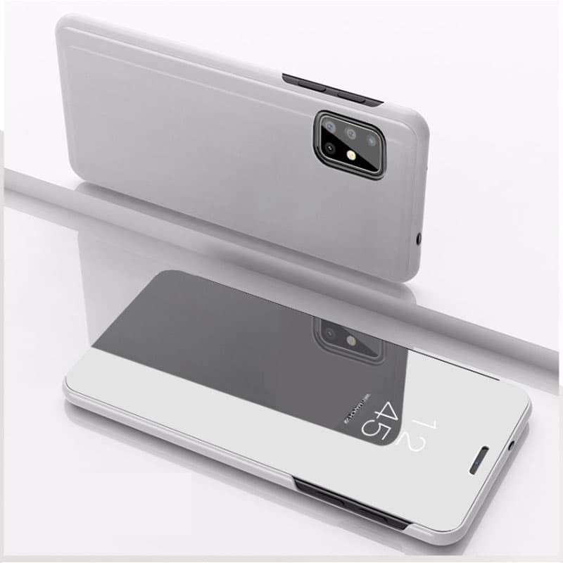 Husa Mirror » Samsung S8 Plus - Flip Stand, Silver