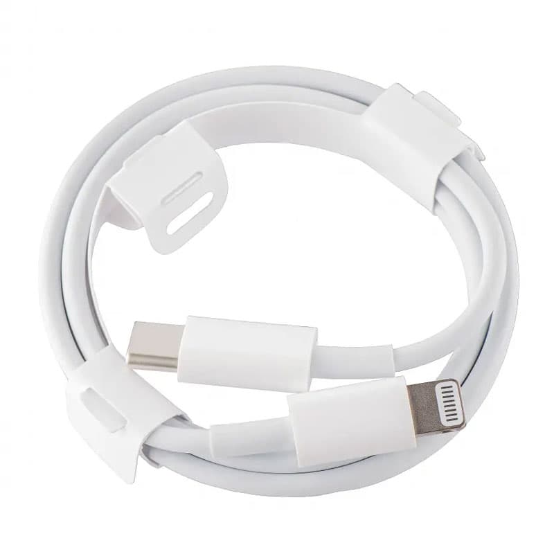 OEM (MX0K2X) - Cablu Date si Incarcare, USB-C la Lightning, 20W, 1m, White [BULK] 1