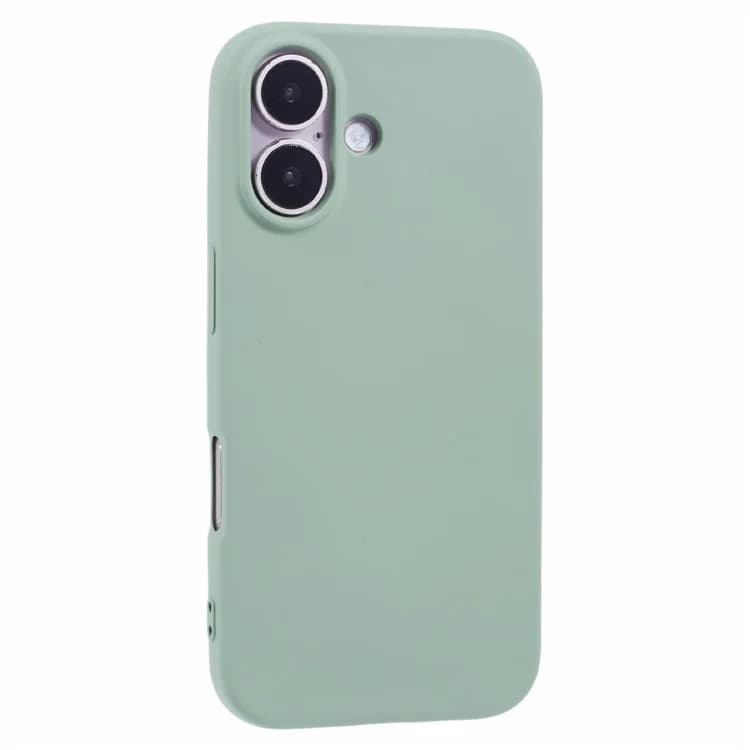 Husa Soft » iPhone 16 Plus, MicroFiber, TPU, Turquoise 1
