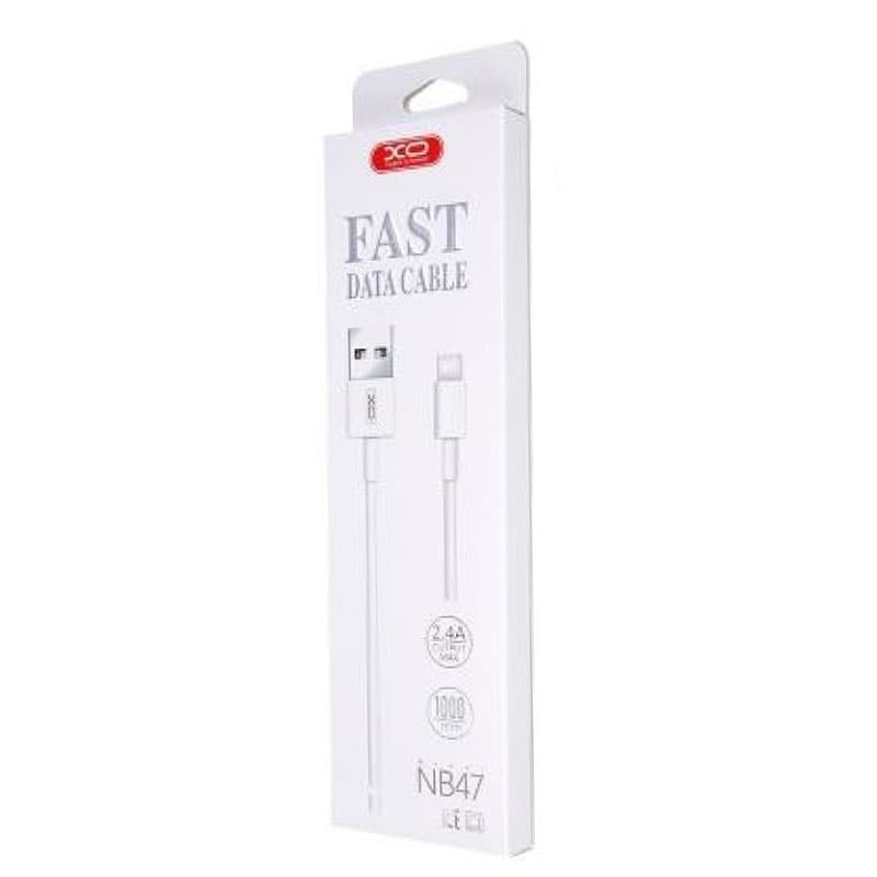 XO (NB47) - Cablu Date si Incarcare, USB-A la MicroUSB, 2.4A, 1m, White 1
