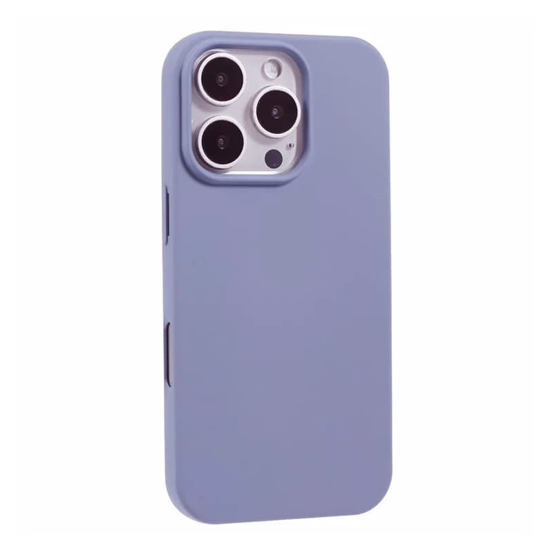 Husa Soft » iPhone 16 Pro, MicroFiber, TPU, Lila 1