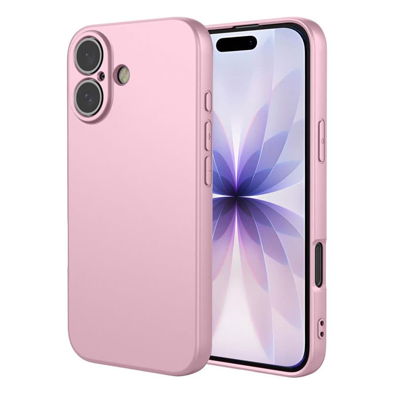 Husa Soft » iPhone 17, MicroFiber, TPU, Sand Cream 1