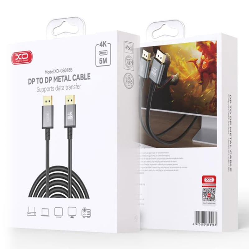 XO (GB018B) - Cablu Audio si Video, HDMI la HDMI, HD 4k, 5m, TARNISH 1