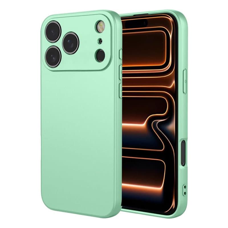Husa Soft » iPhone 17 Pro, MicroFiber, TPU, Turquoise 1