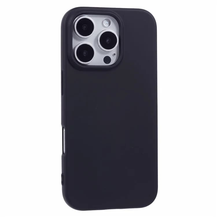 Husa Soft » iPhone 16 Pro Max, MicroFiber, TPU, Pure Black 1