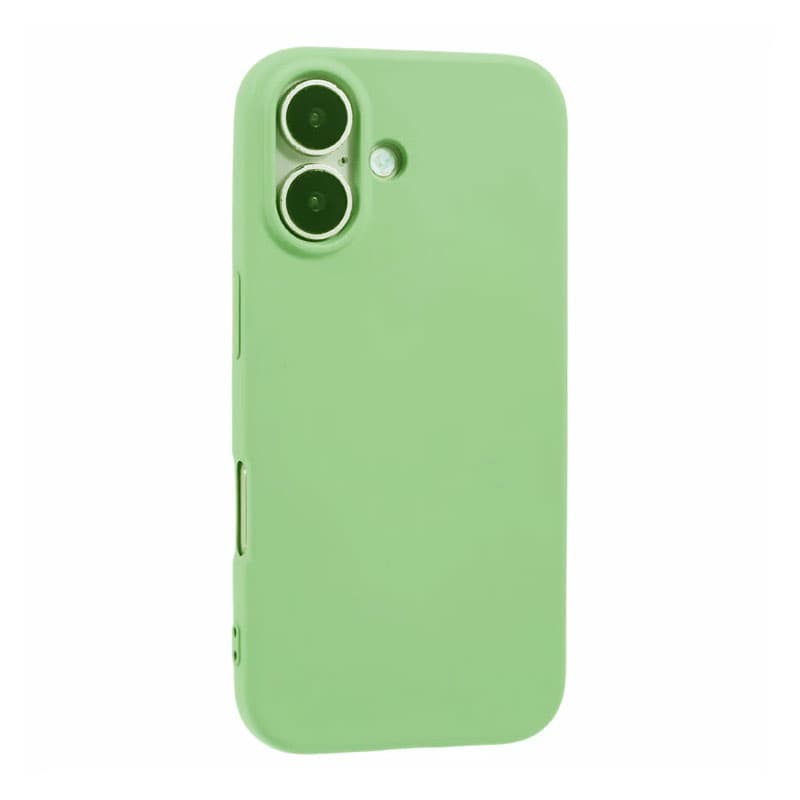 Husa Soft » iPhone 16 Plus, MicroFiber, TPU, Mint Green 1