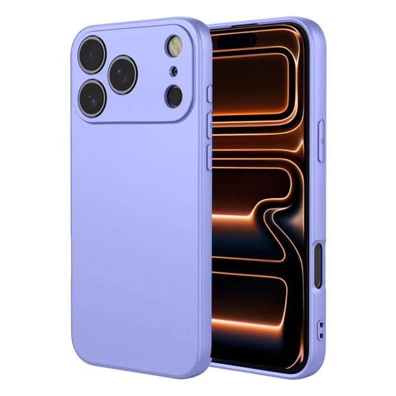 Husa Soft » iPhone 17 Pro, MicroFiber, TPU, Pastel Lila 1