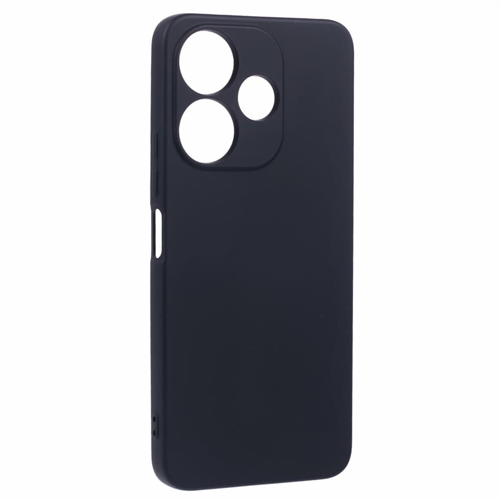 Husa Soft » Redmi 13, MicroFiber, Soft TPU, Black 1