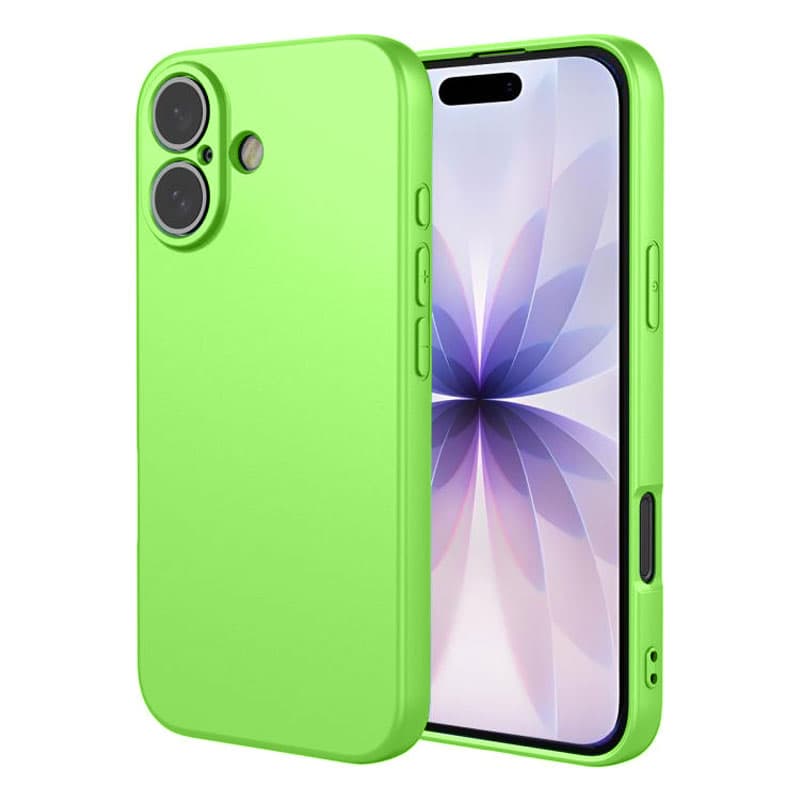 Husa Soft » iPhone 17, MicroFiber, TPU, Mint Green 1