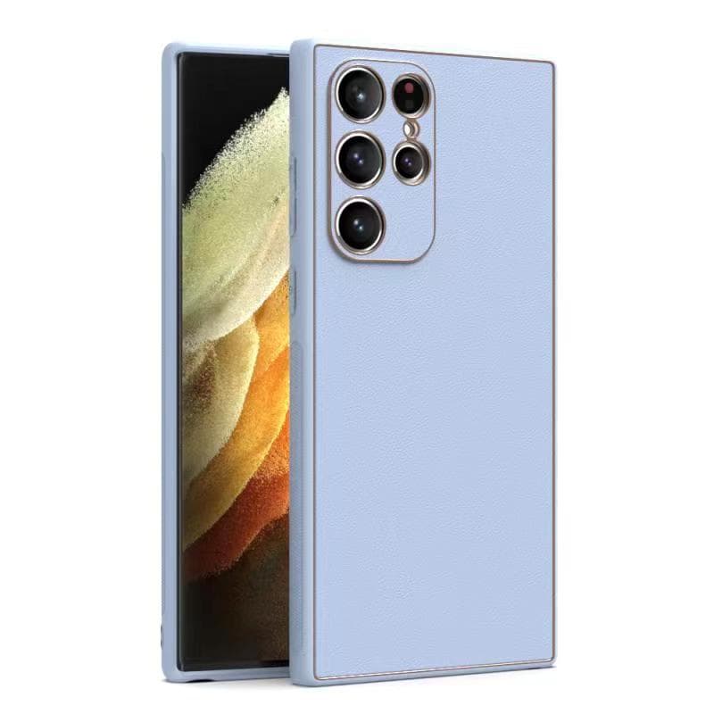 Husa Yolo » Samsung A13 4G, Eco-Leather, TPU Edge, Sky Blue 1