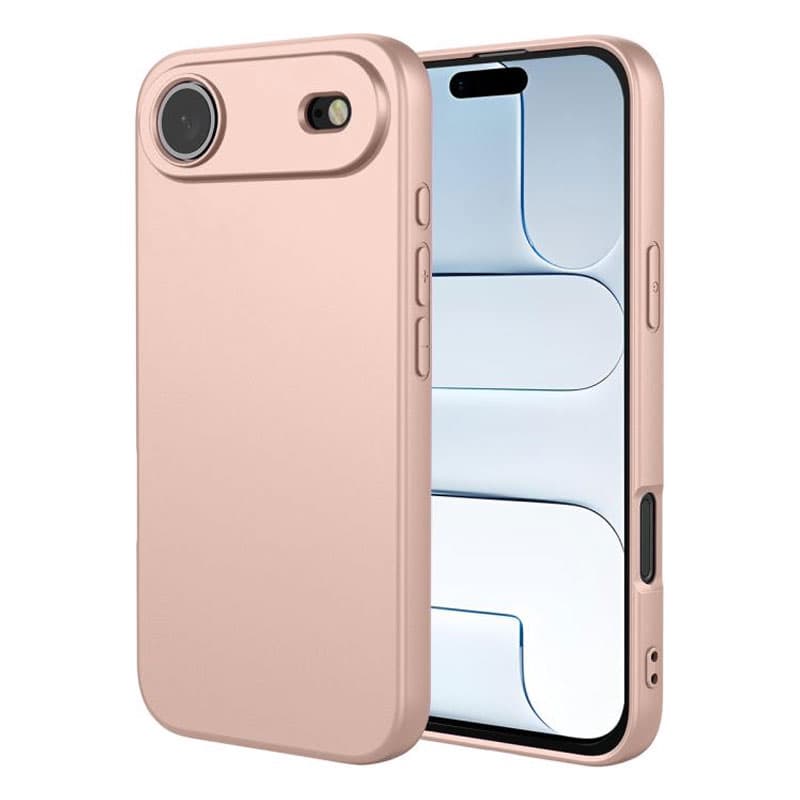 Husa Soft » iPhone 17 Air, MicroFiber, TPU, Sand Cream 1