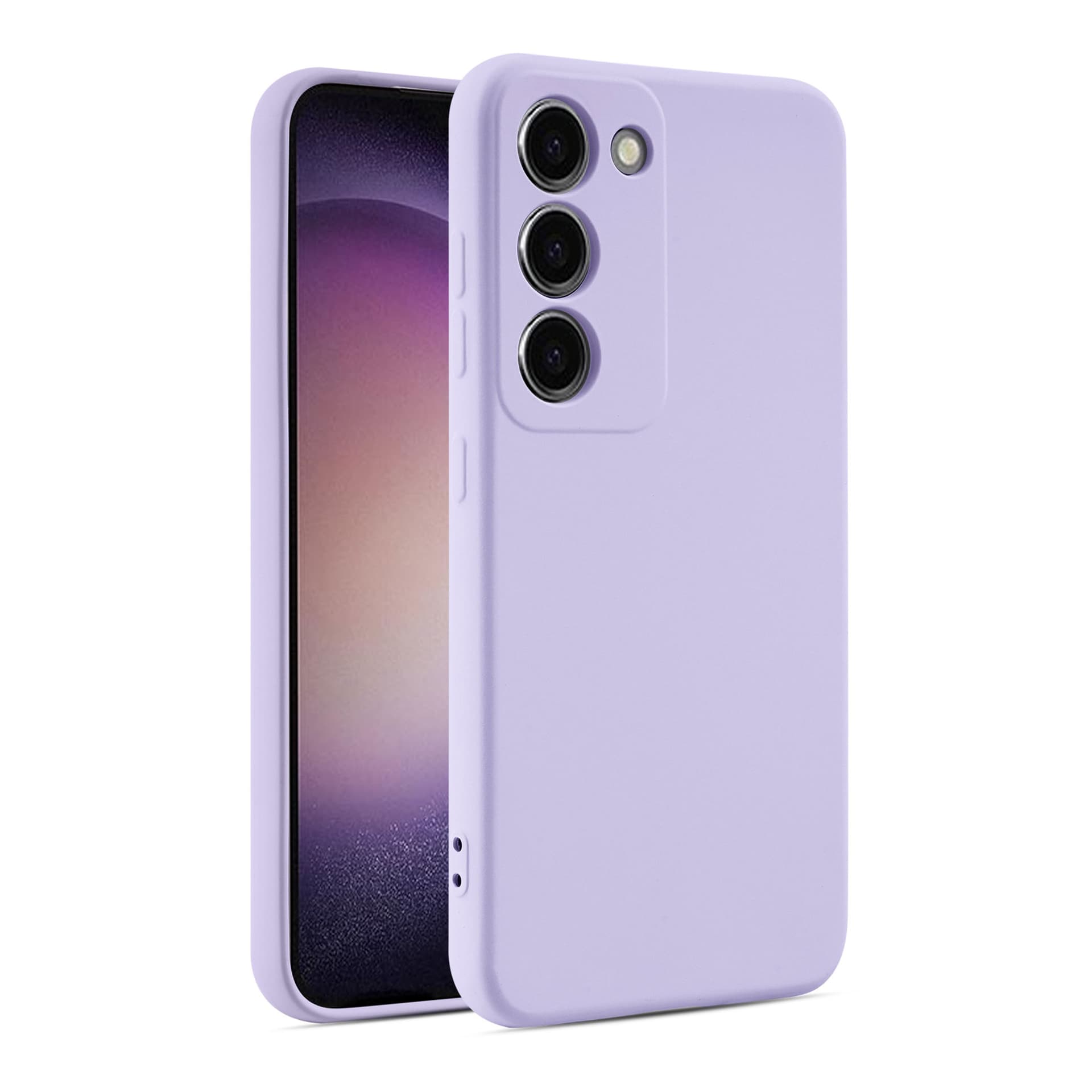 Husa Xiaomi 13 Ultra Luxury Silicone, catifea in interior, protectie camera, Lila