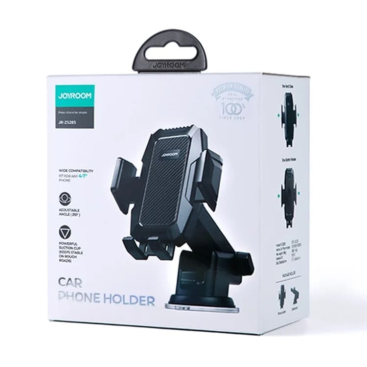 Joyroom (ZS285) - Suport Auto, cleme laterale, montaj Grila/Bord, Dual Mount, Black 1